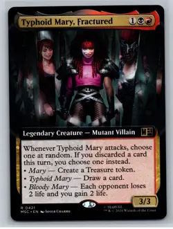 Commander: Marvel Super Heroes #421 Typhoid Mary, Fractured (Extended Art) - Image 1