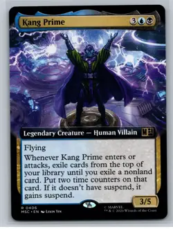 Commander: Marvel Super Heroes #406 Kang Prime (Extended Art) - Image 1