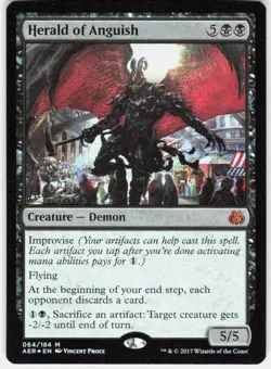 Herald of Anguish (Foil) M Aether Revolt 64 NM - Image 1