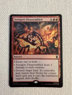Avengers Disassembled Foil R0124 Marvel Super Heroes NM - Image 1