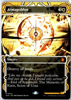 Armageddon 3 Secrets of Strixhaven: Mystical Archive Magic: The Gathering NM - Image 1