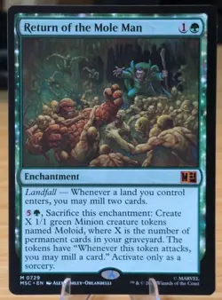MTG- Return of the Mole Man Commander: Marvel Super Heroes Regular - Image 1