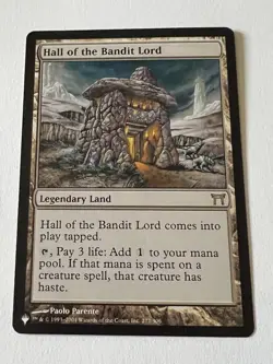 Hall of the Bandit Lord The List Reprints Regular - Image 2