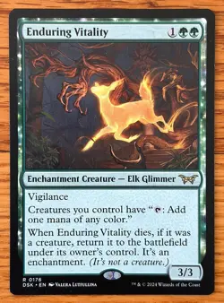 MTG Enduring Vitality NM - Duskmourn, English - Image 1