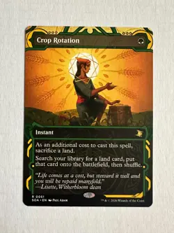 Crop Rotation Secrets of Strixhaven: Mystical Archive Regular Rare #51 MTG NM - Image 1
