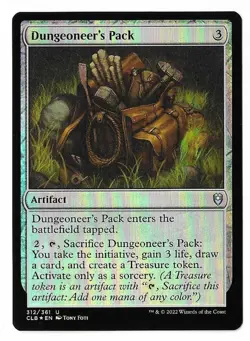 MTG Dungeoneer's Pack FOIL Battle for Baldur's Gate (CLB) Uncommon #312 Unplayed - Image 1