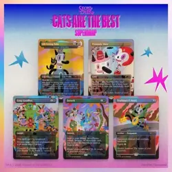 MTG Secret Lair Toby’s Journey by Gary Baseman Foil Edition​ *Presale* - Image 1