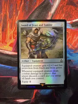 Wizards MTG Sword of Feast and Famine Foil Assassin's Creed x2 and 6 others - Image 4