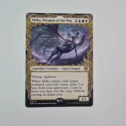 Shiko, Paragon of the Way (Showcase) #317 Tarkir: Dragonstorm MTG NM - Image 1