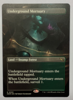 Underground Mortuary (Borderless) - Murders at Karlov Manor (MKM) NM MTG - Image 1