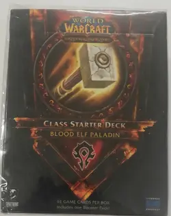 WOW WORLD OF WARCRAFT Class Starter Deck - Blood Elf Paladin NEW SEALED ENG - Image 1