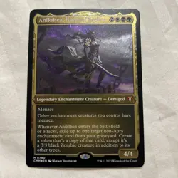 DISPLAY THICK FOIL Anikthea, Hand of Erebos 0780 CMM Commander Master MTG Menace - Image 1