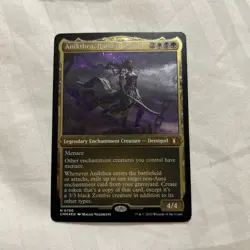 DISPLAY THICK FOIL Anikthea, Hand of Erebos 0780 CMM Commander Master MTG Menace - Image 2