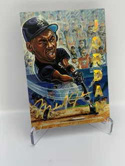 1994 Michael Jordan Toons Inc Gold Foil Chicago White Sox Rare Promo Card - Image 1