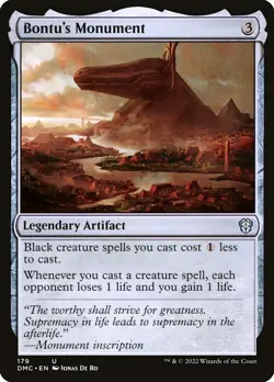 Bontu's Monument Commander: Dominaria United Regular - Image 1
