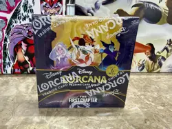 Disney Lorcana TCG The First Chapter Japanese Booster Box Factory Sealed - Image 1