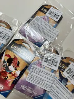 Disney Lorcana Sleeved Booster Pack Art Bundle the First Chapter [Set of 5] - Image 4