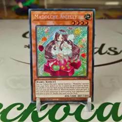 Madolche Anjelly BLAR-EN073 Secret Rare 1st Edition Yugioh Card Near Mint - Image 1