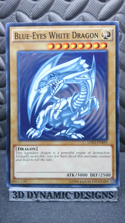 | Yugioh Blue-Eyes White Dragon LDK2-ENK01 SDK Art Legendary Decks II NM- 🔥 | - Image 1