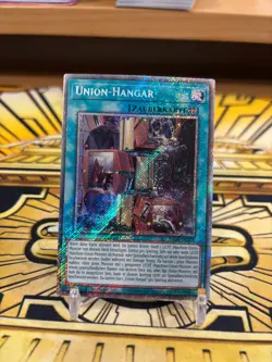 Yugioh Union-Hangar RA04-DE270 Platinum Secret Rare - Image 1
