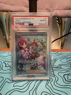 Pokemon TCG Lacey 131/102 SAR SV7 Stellar Miracle Japanese Edition (NM) - Image 1