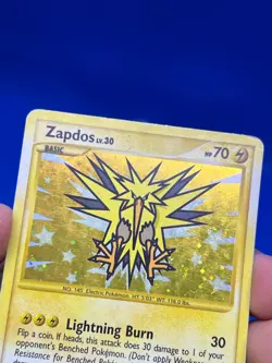 2009 Pokemon Supreme Victors Zapdos LV.30 150/147 Secret Rare W/ Swirl MP - Image 4