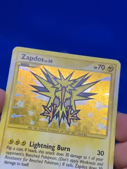 2009 Pokemon Supreme Victors Zapdos LV.30 150/147 Secret Rare W/ Swirl MP - Image 5