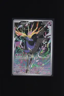 Xerneas 091/086 ME Chaos Rising Full Art Illustration Rare Pokemon TCG Card NM - Image 1