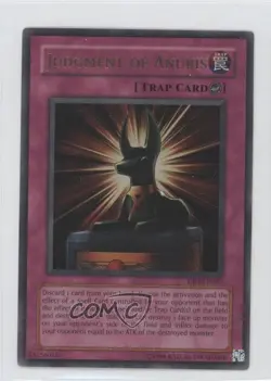 Judgment of Anubis YuGiOh Dark Revelation Volume 1 #DR1-EN267 2005 READ - Image 1