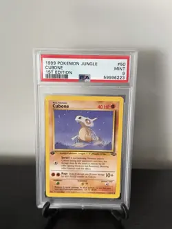 PSA 9 Jungle Cubone 50/64 1st Edition Regular (1999) EN - Pokemon - Image 1