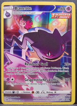 Banette TG07/TG30 Verlorener Ursprung Full Art Pokemon Pokemon Karte Deutsch NM - Image 1
