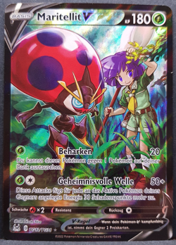 Maritellit V TG12/TG30 Verlorener Ursprung Illustration Pokemon Pokemon Karte DE - Image 1