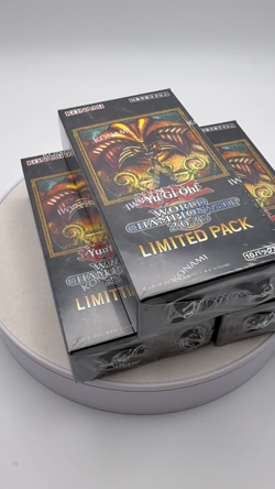 Yu-Gi-Oh Duel Monsters WORLD CHAMPIONSHIP 2025 LIMITED PACK 3 Box Japanese 2025 - Image 2