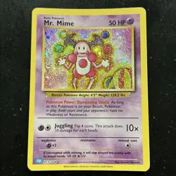 Mr. Mime 013/034 Holo Trading Card Game Classic - Pokemon Card - NM - Image 1