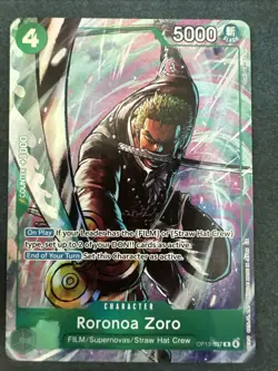 Roronoa Zoro (Premium Card Collection -Best Selection Vol. 6-) OP13-037 MINT - Image 1
