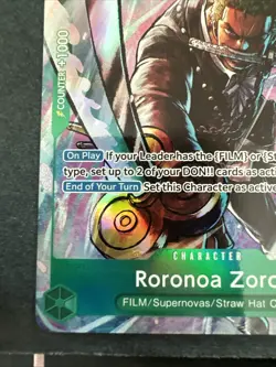 Roronoa Zoro (Premium Card Collection -Best Selection Vol. 6-) OP13-037 MINT - Image 5