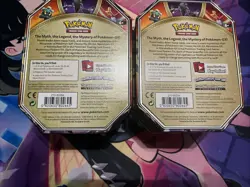 Lot Of 2 Empty 2017 Pokemon TCG Marshadow Mysterious Powers Tins - No Cards/pack - Image 2