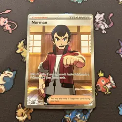 Norman 237/182 NM -Full Art Pokemon Card- Paradox Rift (2z) - Image 1