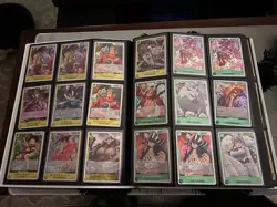 One Piece Card Lot, Nami Alt Art, Luffy Don!!, Official Bandai Sleeves & Binder - Image 5