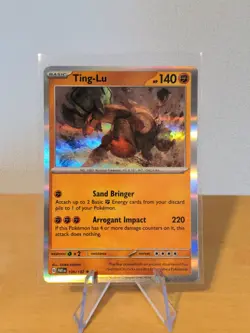 Ting-Lu 109/182 Paradox Rift Pokemon Card Regular Holo Foil Near Mint - Image 1