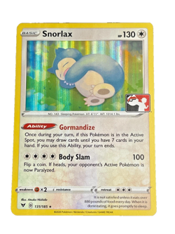 Snorlax 131/185 Prize Pack Holo Pokemon Card Near Mint - Image 1