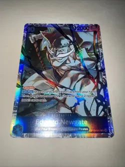 One Piece TCG OP13-042 Edward.Newgate SR Super Rare Card Game CCG English - Image 4