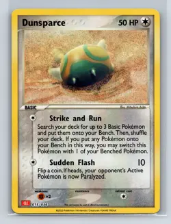 Trading Card Game Classic #015/034 Dunsparce - Image 1