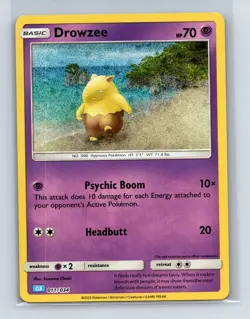 Trading Card Game Classic #011/034 Drowzee - Image 1