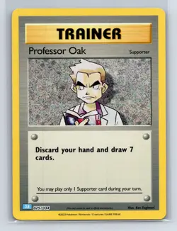 Trading Card Game Classic #025/034 Professor Oak (CLB) - Image 1