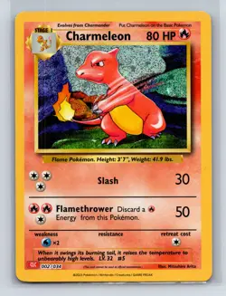Trading Card Game Classic #002/034 Charmeleon - Image 1