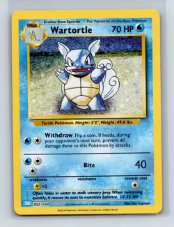 Trading Card Game Classic #002/034 Wartortle - Image 1