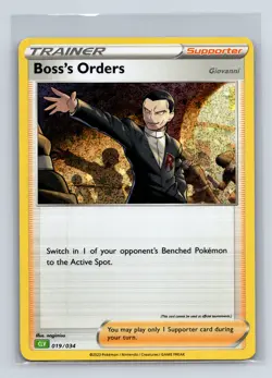 Trading Card Game Classic #019/034 Boss's Orders (CLV) - Image 1