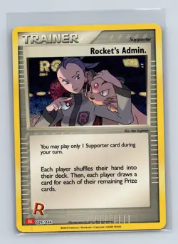 Trading Card Game Classic #025/034 Rocket's Admin. (CLC) - Image 1