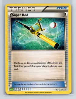 Trading Card Game Classic #028/034 Super Rod (CLV) - Image 1
